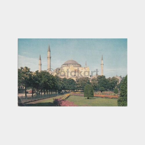 1964 Ayasofya - Gökçeatam Konulu Kartpostal
