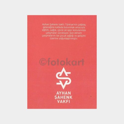 Ayhan Şanenk Vakfı Doğuş Yönetici Tebrik Kartı - Görsel 3