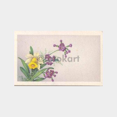Eski Küçük Ebat Bayram Tebrik Kartı No. 03