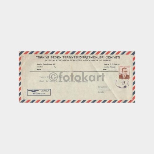 1972 Beden Terbiyesi Öğretmenleri Cemiyeti Zarfı