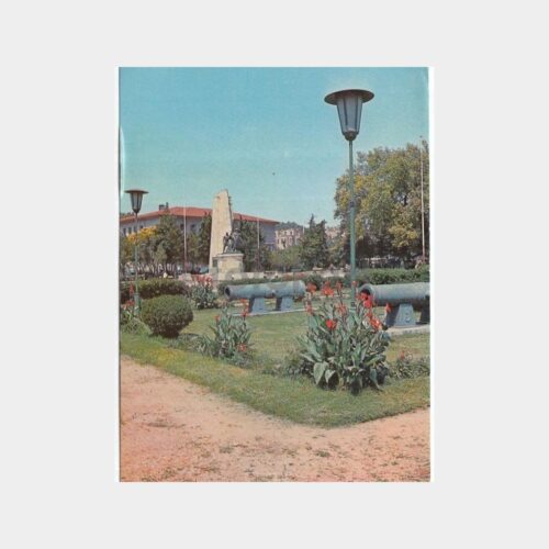 1978 Beşiktaş Barbaros Anıtı Görünüş Kartpostal