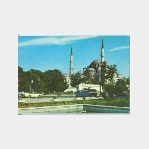 Beyazıt Şehzadebaşı Camii Görünüş Kartpostal