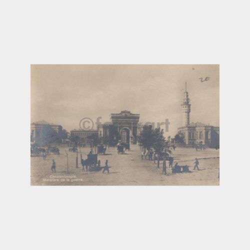 1919 Beyazıt Meydanı Genel Görünüş Kartpostal