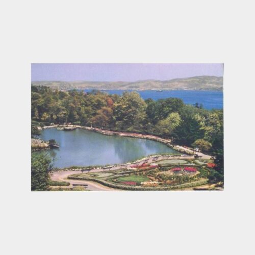 Boğaziçi Emirgan Parkı Havuz Görünüş Kartpostal
