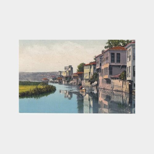 1910 Boğaziçi Göksu Konulu Kartpostal