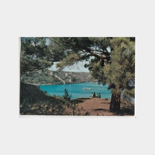 1968 İstanbul Boğaziçi Hisar Görünüş Kartpostal