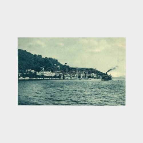 1924 İpekçi Kardeşler - İstanbul Boğaziçi Kartpostal