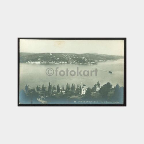 1920 Boğaziçi Kanlıca Görünüş Kartpostal