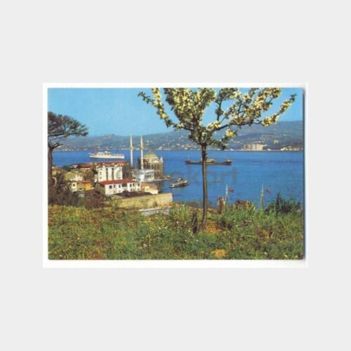 Boğaziçi ve Ortaköy Camii Küçük Tebrik Kartı