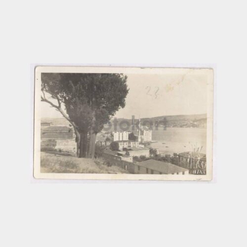 1940 Boğaziçi Ortaköy Camii Görünüş Fotokart