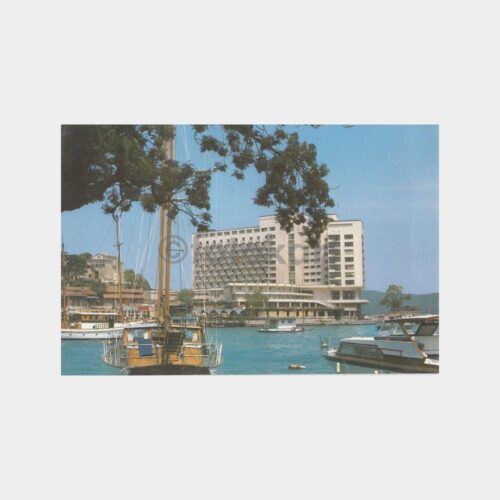 1975 Boğaziçi Tarabya Oteli Konulu Kartpostal