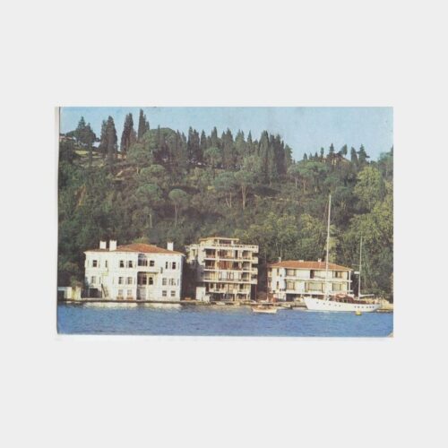 1978 Boğaziçi Yalı Köşk Görünüş Kartpostalı