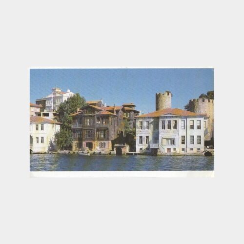 1979 Boğaziçi Yalıları Konulu 4 Adet Resim Baskı Foto - Görsel 3