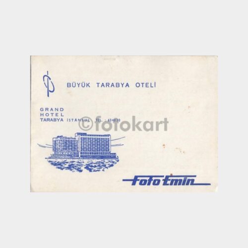 1970 Büyük Tarabya Oteli Konulu Fotoğraf Kabı