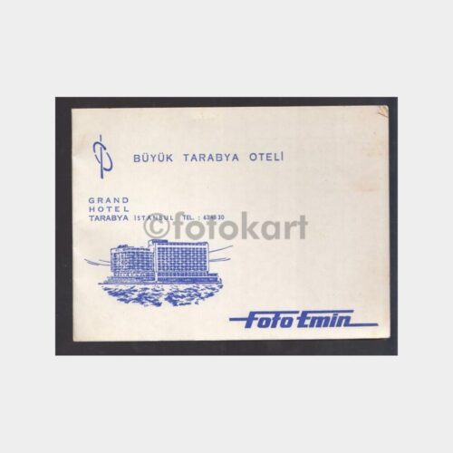 1970 Büyük Tarabya Oteli Konulu Fotoğraf Kabı