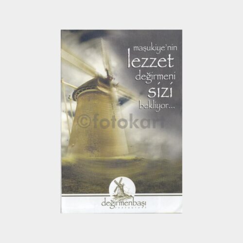 Değirmen Sapanca Konulu Broşürü