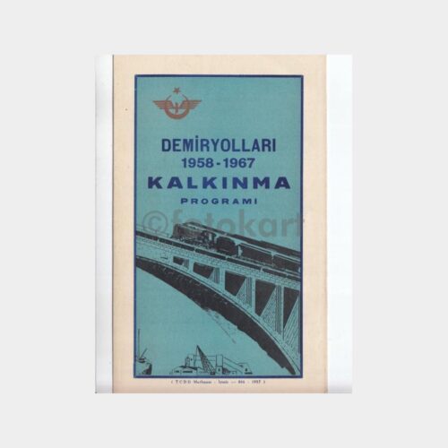 1958-1967 Demiryolları Kalkınma Programı Broşürü