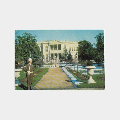 1978 Dolmabahçe Sarayı Mehmetçik Kartpostal
