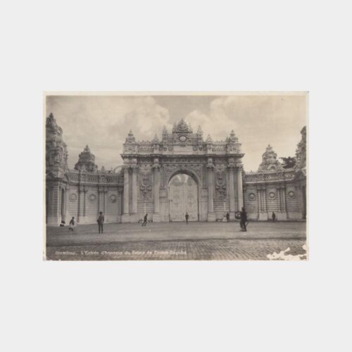 1930 Dolmabahçe Saray Kapısı -Editör Ahitouv- Kartpostal