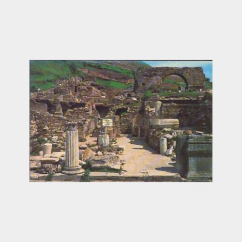 Efes Antik Aşk Evi Görünüş Kartpostal