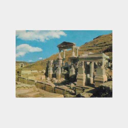 1975 Efes Troyan Çeşmesi Görünüş Kartpostal