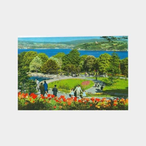 İstanbul Emirgan Parkı Görünüş Kartpostal