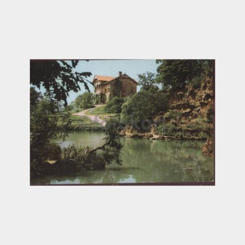 İstanbul Emirgan Parkı Köşkler Kartpostal