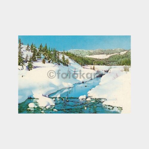 Ermenek Balkusan Boğazı Görünüş Kartpostal