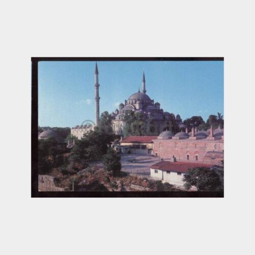 İstanbul Fatih Camii Görünüş Kartpostal