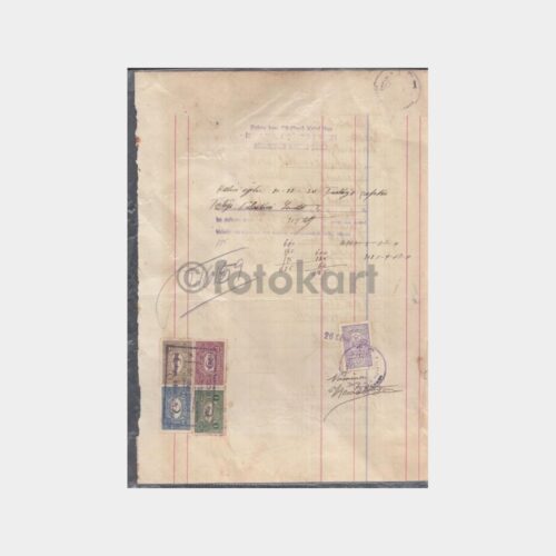 1939 Halıcıoğlu Şapka Fabrikası Yevmiye Defter İlk Bilanço Sayfası
