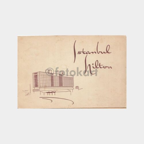 1974 İstanbul Hilton Oteli Fotoğraf Kabı