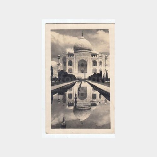 1950 Hindistan Tac Mahal Konulu Kartpostal