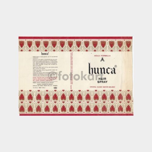 1980 Hunca Sprey Etiketi Itrıyat Konulu Efemera