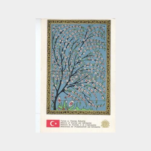 1970 Süleymaniye Hürrem Sultan Türbesi Çinileri Kartpostal
