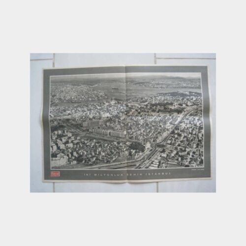 İstanbul -İki Milyonluk Şehir- Baskı Resim