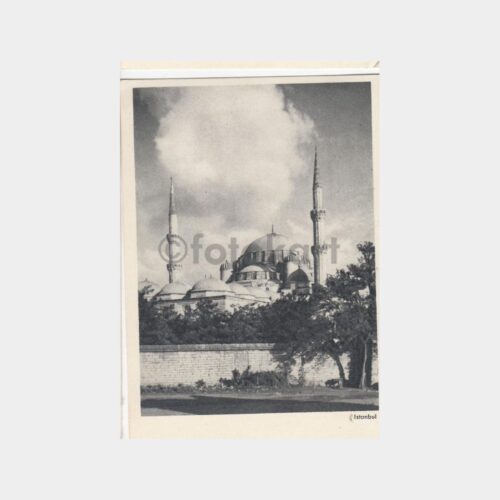 1940 İstanbul Camileri - Tasvir Yayını Kartpostal