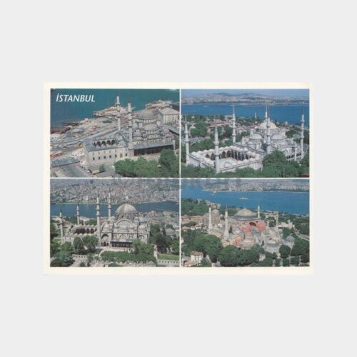 2000 İstanbul Camiler 4 Görünüş Kartpostal
