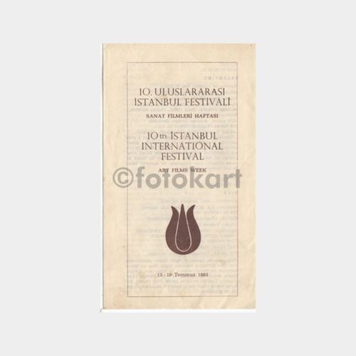 1982 İstanbul Festivali Programı