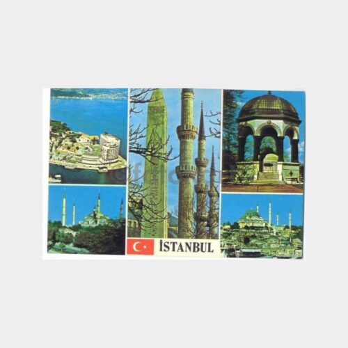 İstanbul Değişik Görünüşler Kartpostal