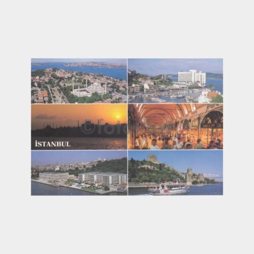 1996 İstanbul Muhtelif Görünüşlü Kartpostal