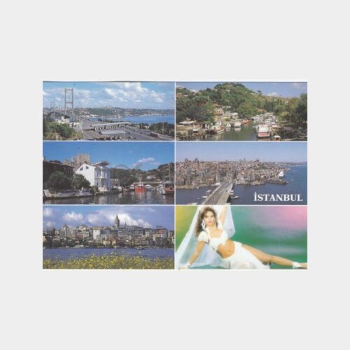 1996 İstanbul Muhtelif Görünüşlü Kartpostal