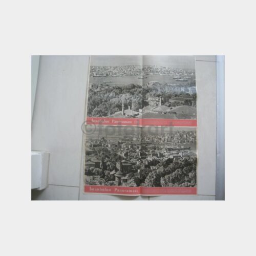 1960 İstanbul Panoraması - Baskı Resim