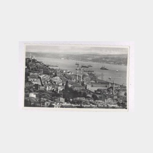 İstanbul Tophane'den Boğaziçi Görünüş Kartpostal