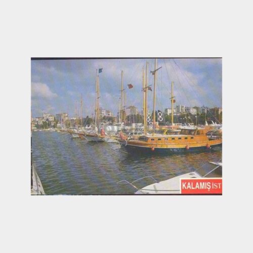 İstanbul Kalamış Yeni Yat Limanı Kartpostal