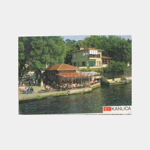 1975 Boğaziçi Kanlıca Yoğurtçusu Kartpostal