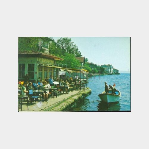 İstanbul Boğaziçi Kanlıca İskelesi Kartpostal