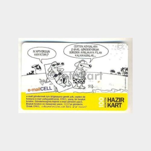 Karikatürlü Hazırkart (Kullanılmış)