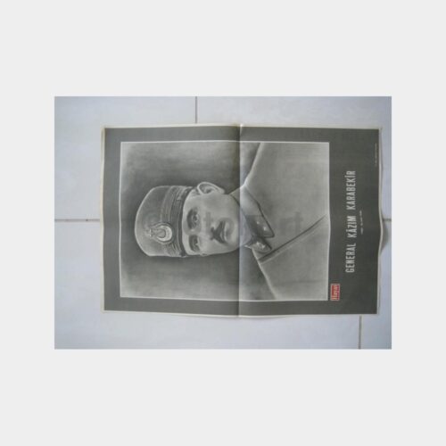 General Kazım Karabekir - Tablo Baskı Resim