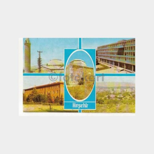 Kırşehir Şehirden Değişik Görünüşler Kartpostal