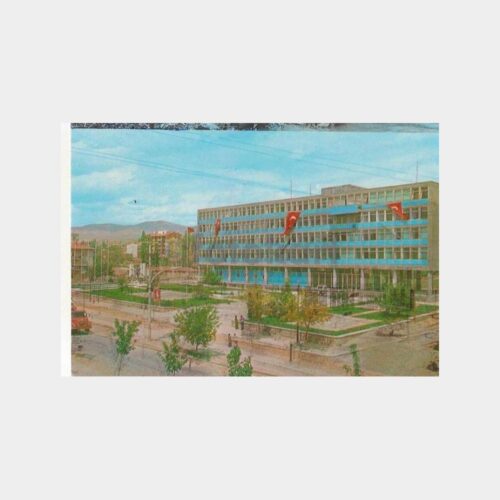 Kırşehir Hükümet Meydanı Görünüş Kartpostal